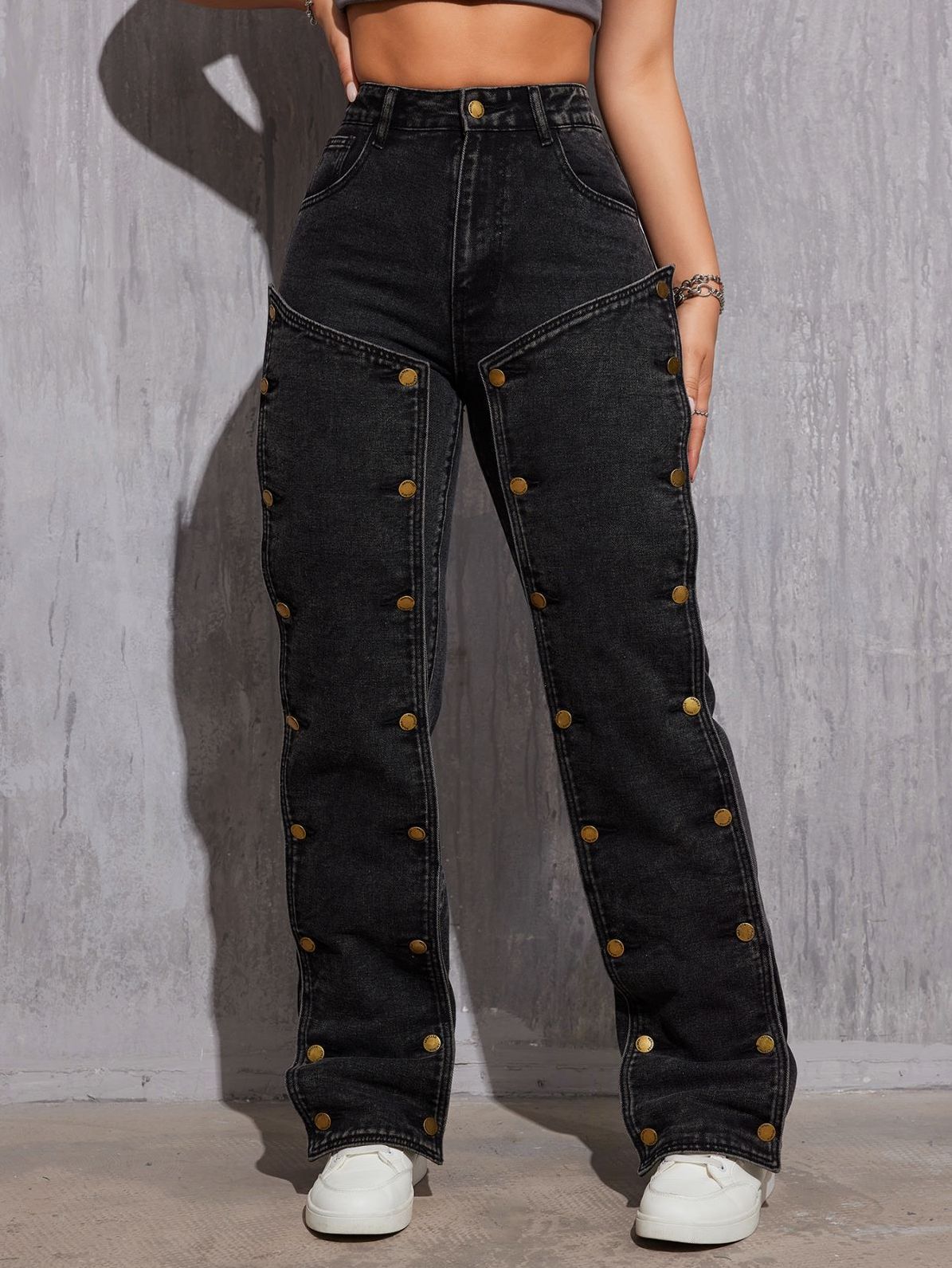 Stretch Straight Cargo Pants