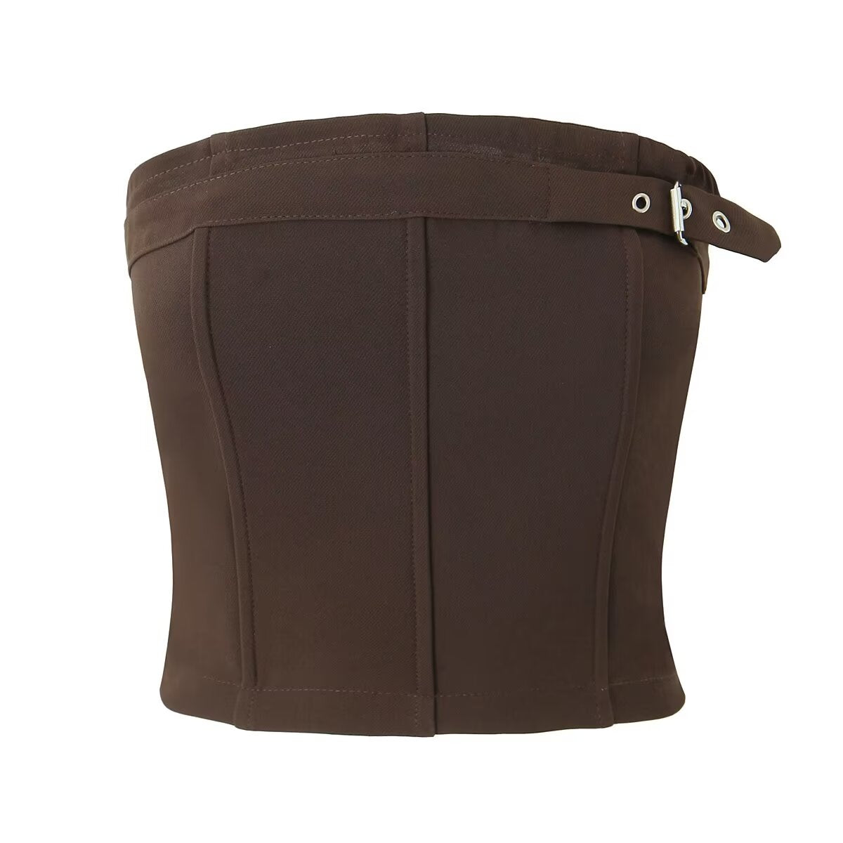 Brown Tube Top
