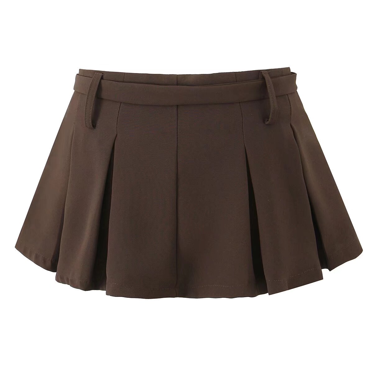 Tube Top Vest Pleated Skirt Set