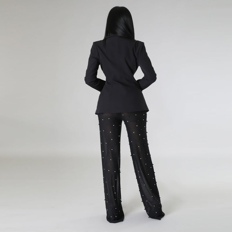 Professional Blazer Two Piece Set