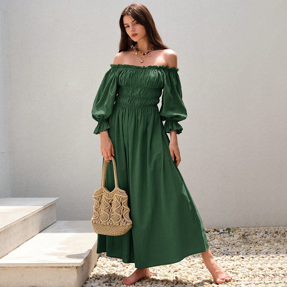 Off Shoulder Maxi Dress