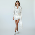 Polka Dot Two Piece Skirt Set