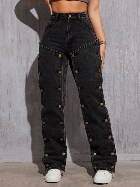 Stretch Straight Cargo Pants