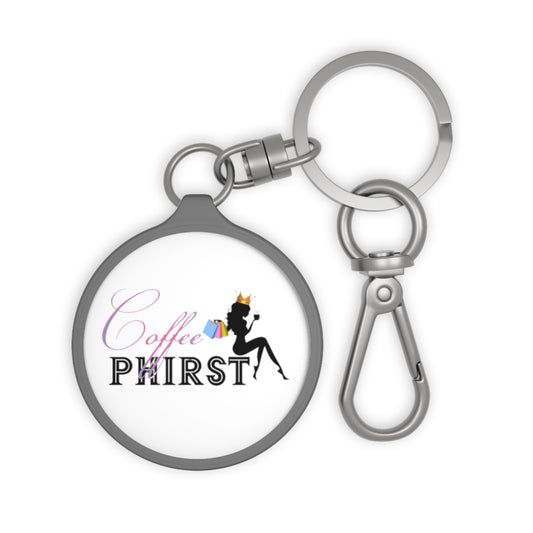 Coffee Phirst Keyring Tag