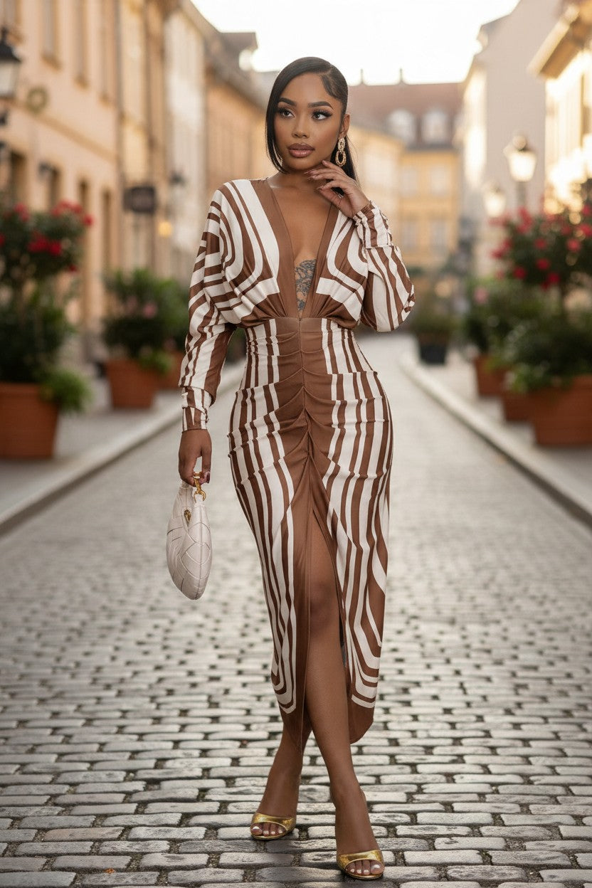 Long Sleeve Maxi Dress