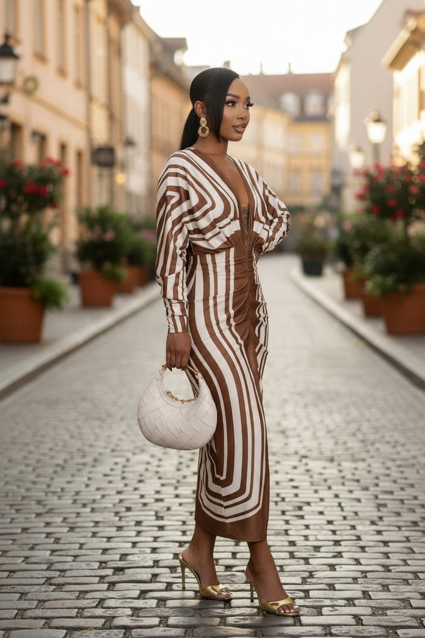Long Sleeve Maxi Dress