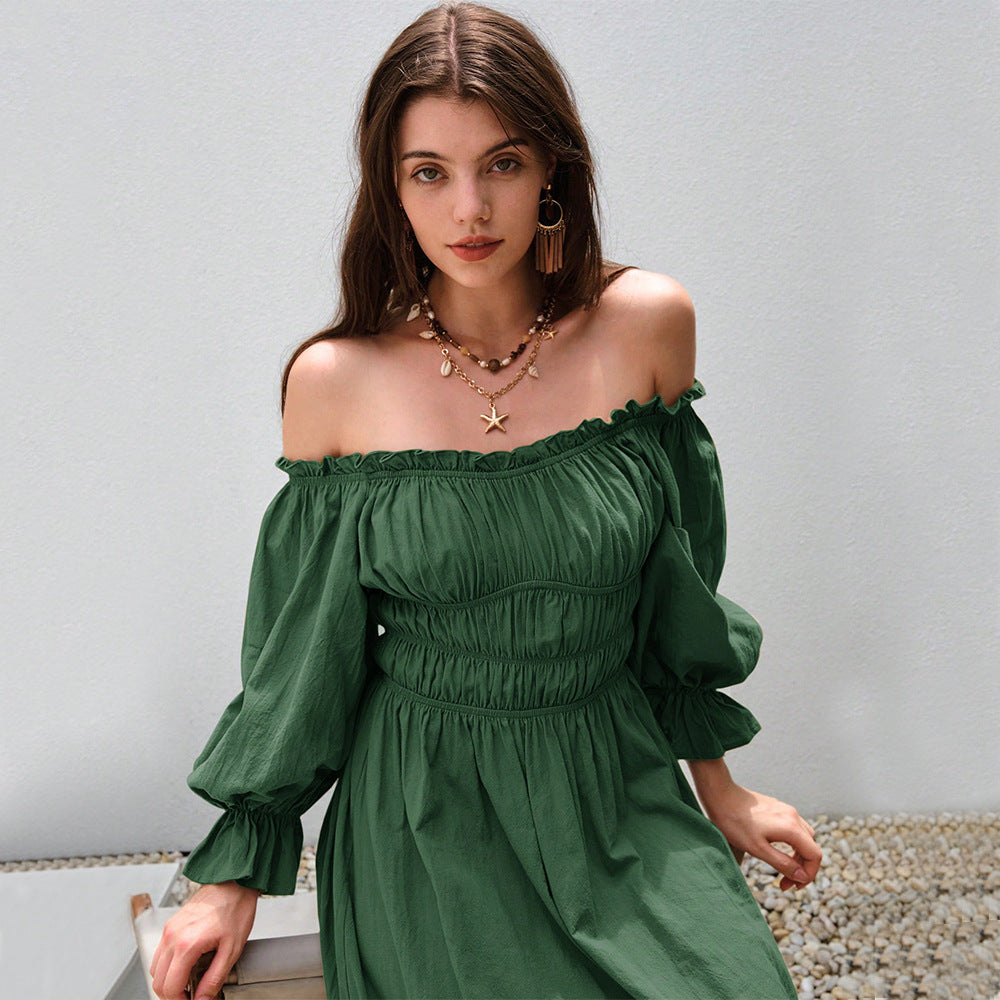 Off Shoulder Maxi Dress