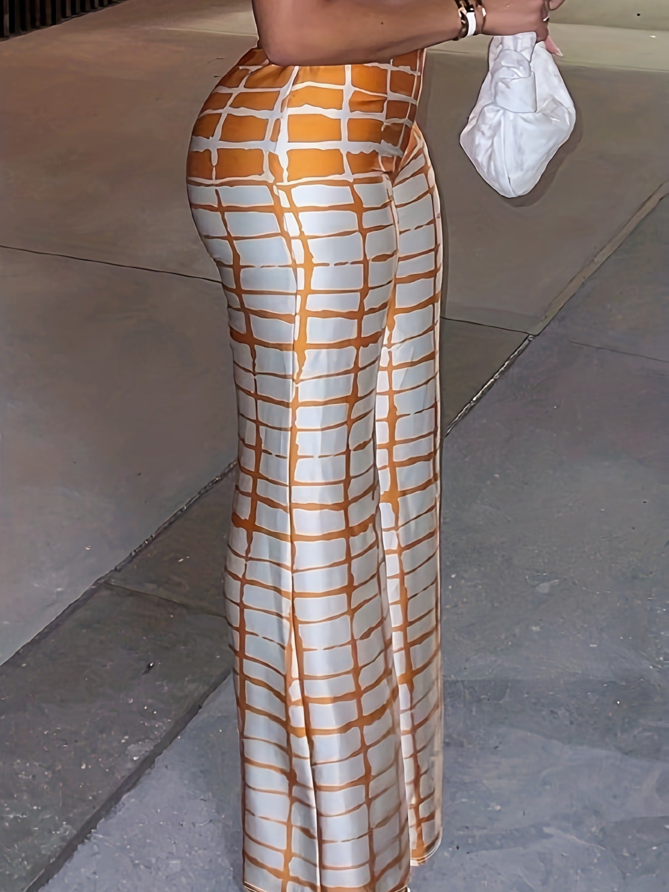 Classic Plaid Casual Pants