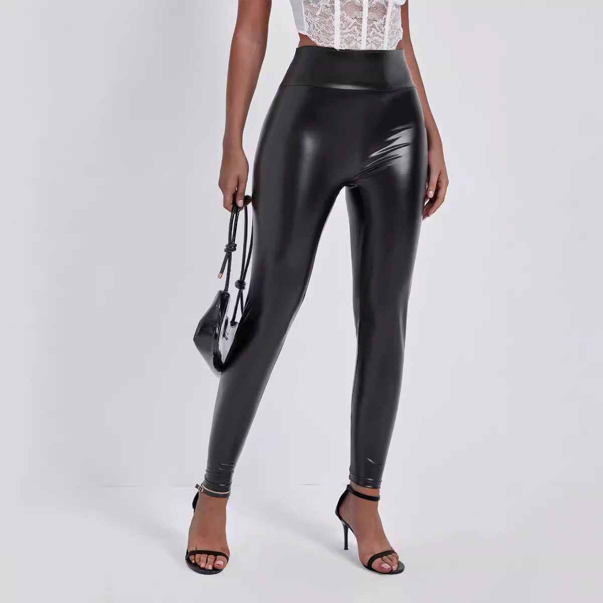 Faux Leather Pants