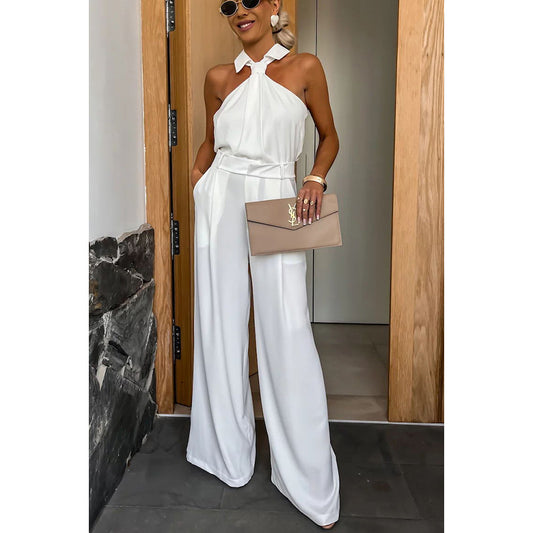 Pocket Sleeveless Jumpsuit
