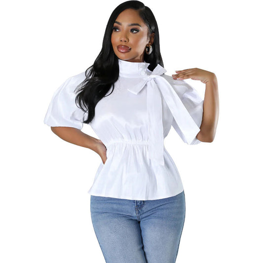 Round Neck Casual Shirt