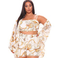 Casual Three Piece Short Set