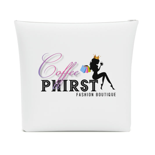 Coffee Phirst Cotton Cosmetic Bag